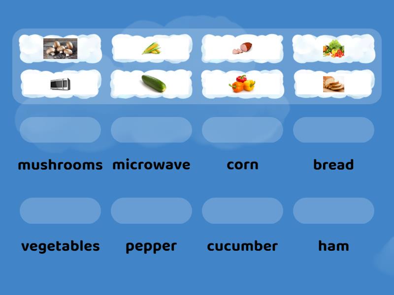 Match the pictures with the words - Match up