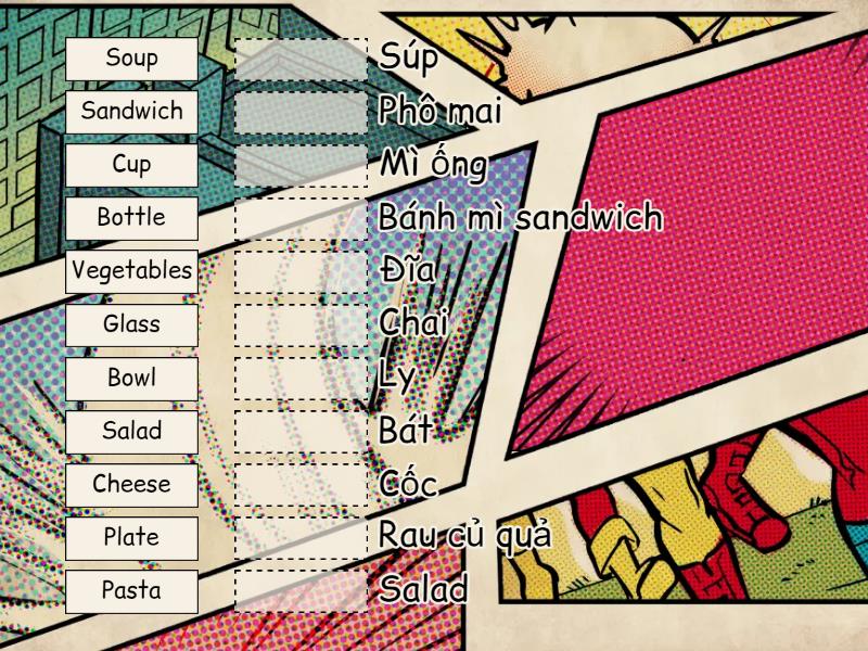 Power Up 2 Unit 7 Vocabulary - Match up