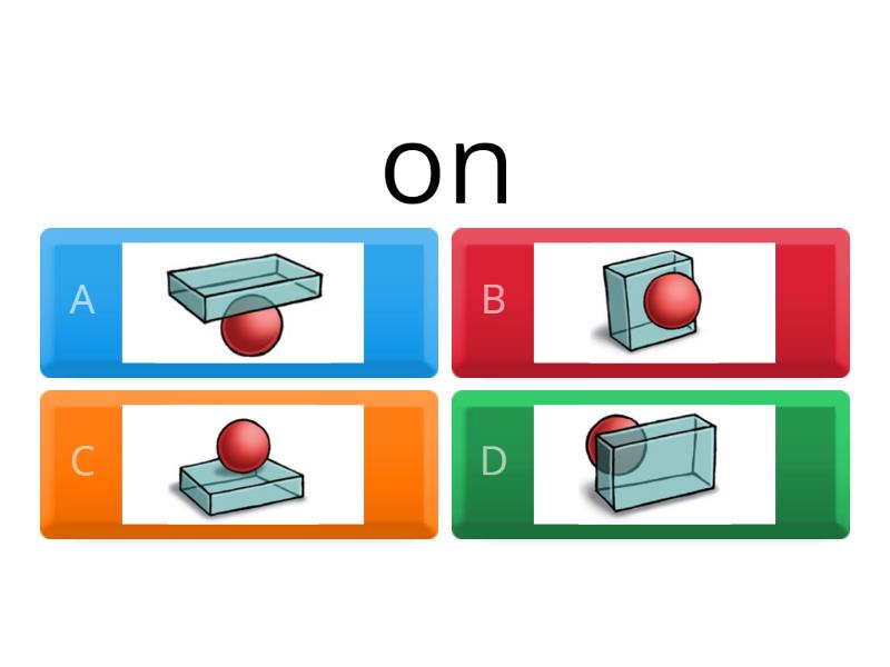 Prepositions of place quiz