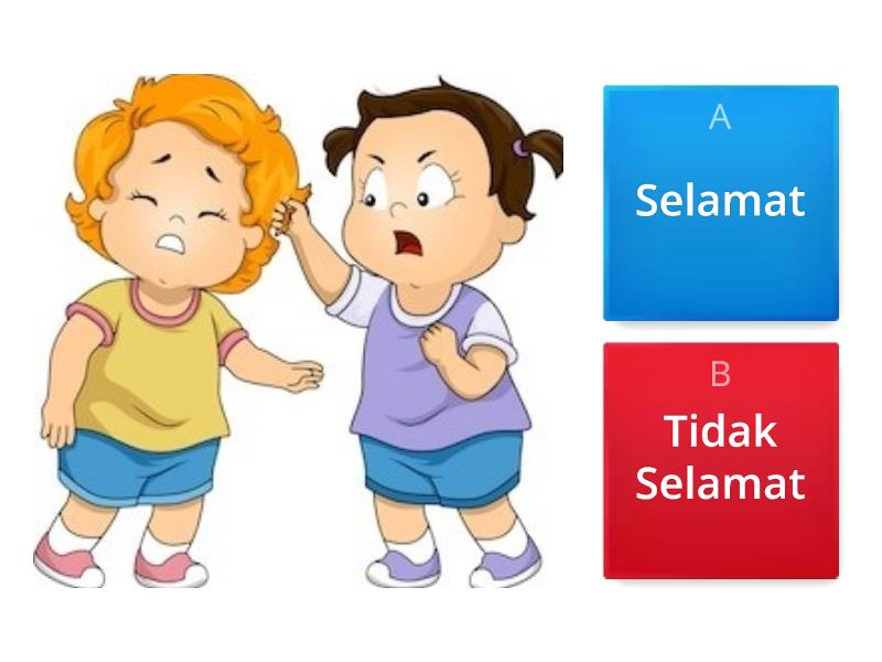 Sentuhan Selamat & Tidak Selamat Prasekolah - Quiz