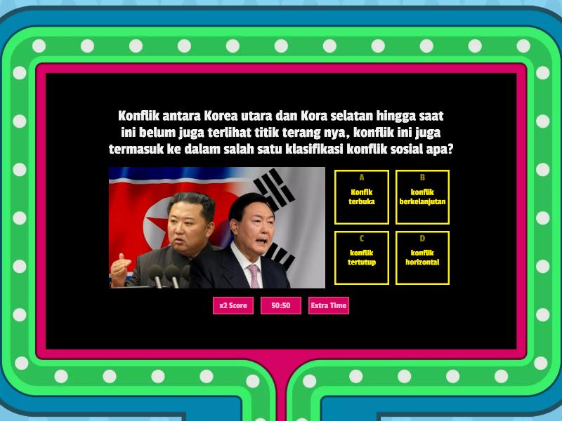 KONFLIK SOSIAL - Gameshow Quiz