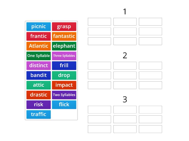 how-many-syllables-group-sort