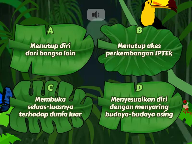 PERUBAHAN SOSIAL BUDAYA DAN GLOBALISASI - Quiz