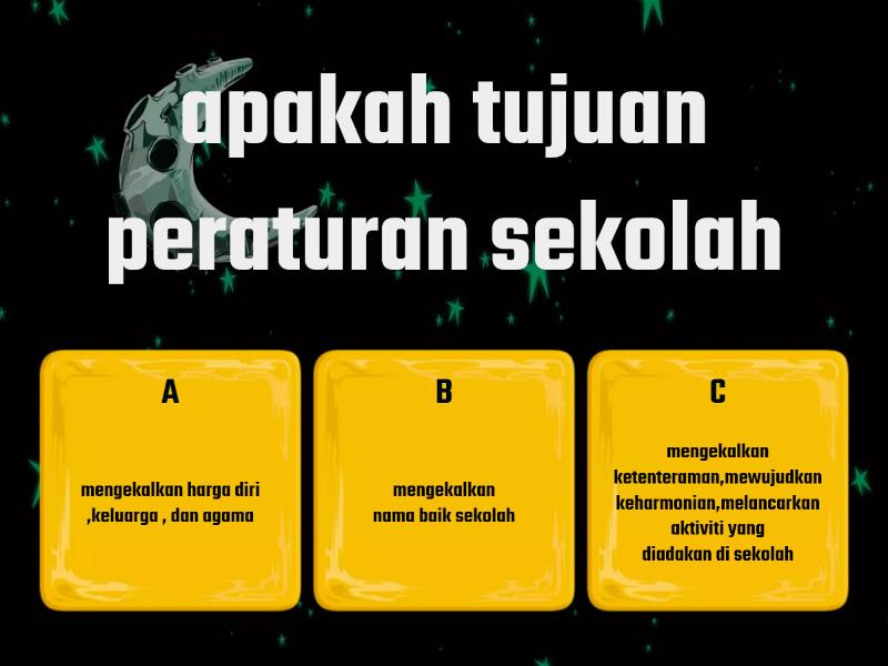 Adab Tahun 3 - Quiz