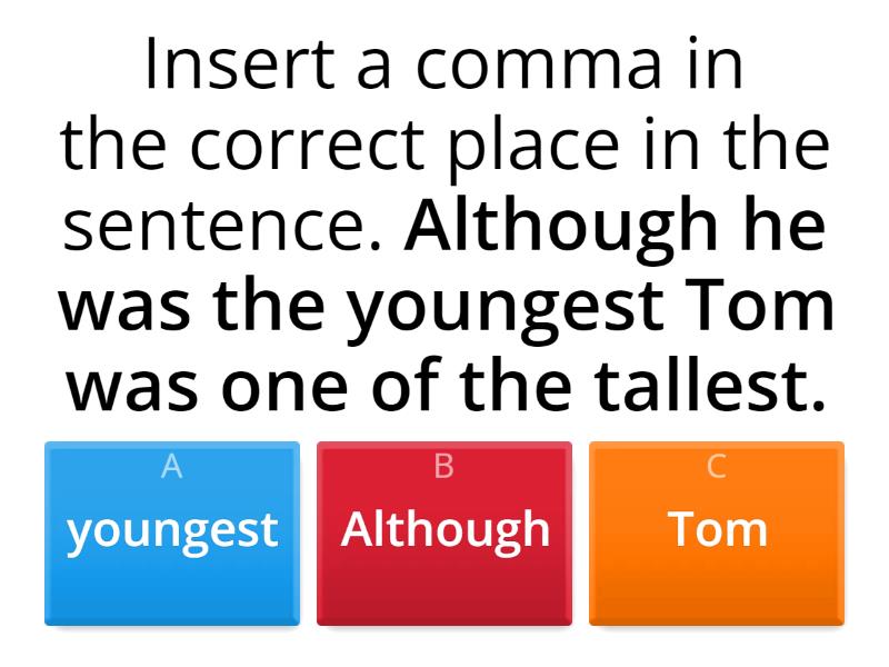 Grammar sats revision quiz
