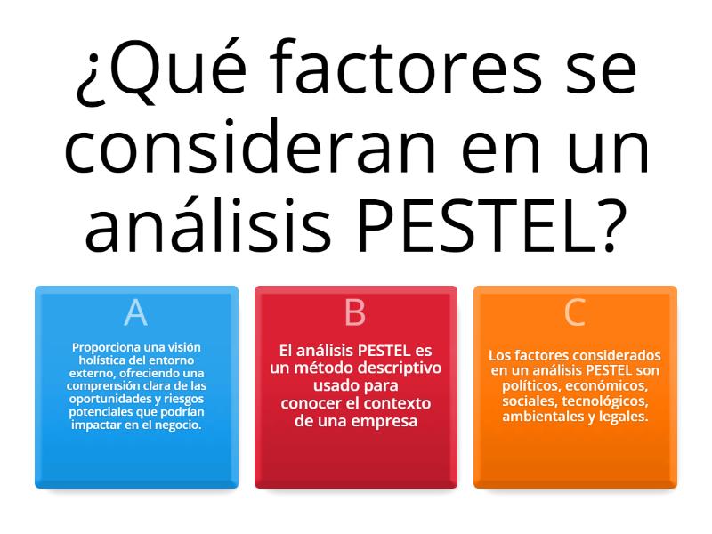 CUESTIONARIO PASTEL - Quiz