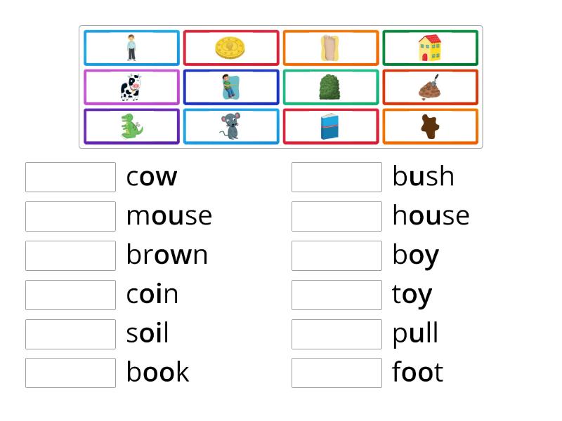 Oxford Phonics 5 Unit 2 - Match up