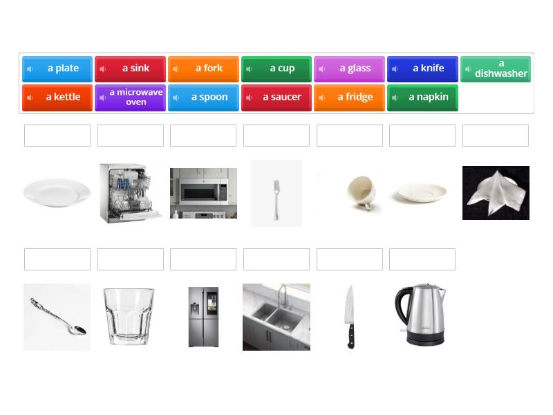 IN THE KITCHEN - Match up