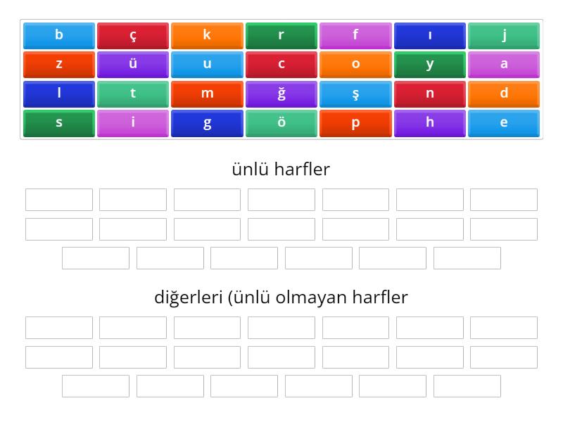 Süslü harfler alfabe