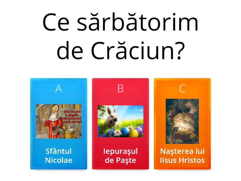 Traditii Si Obiceiuri De Craciun Cuestionario