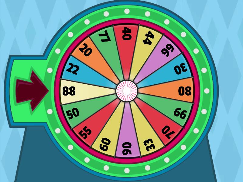 BINGO - Spin the wheel
