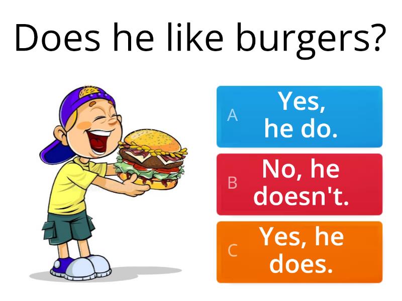 Does like burgers