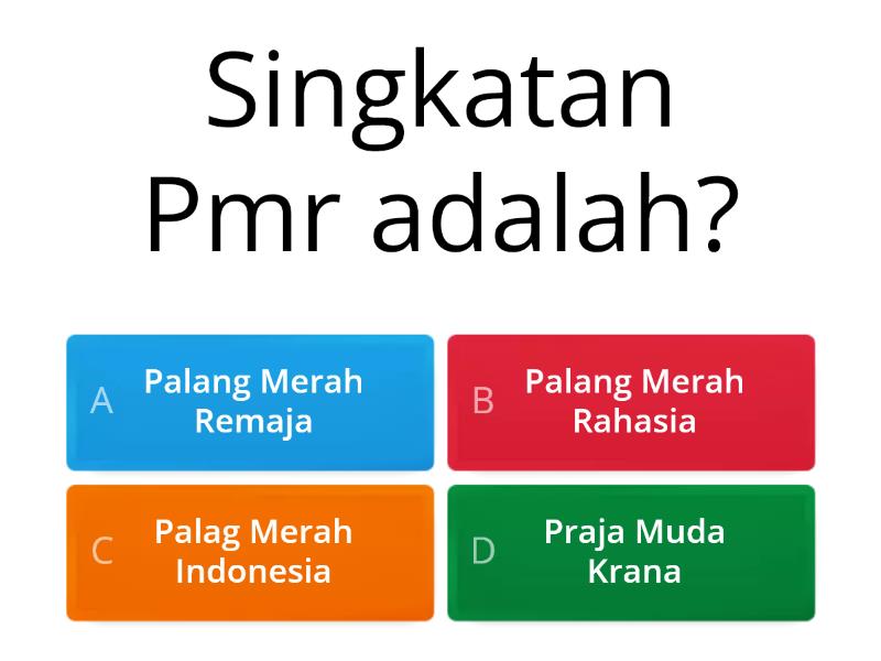 Pmr Hari Ini - Quiz