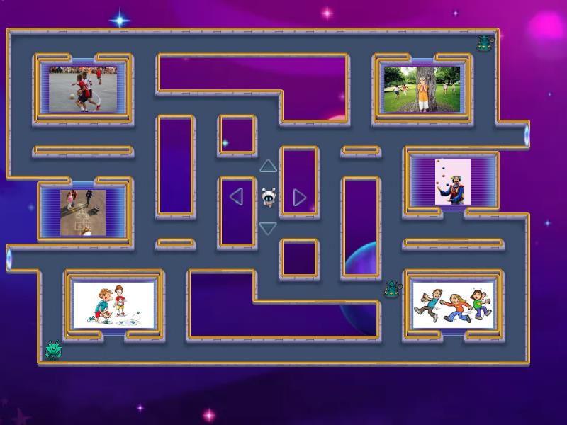 ACTIONS UNIT 1 (LEARN WITH US 2) - Maze chase