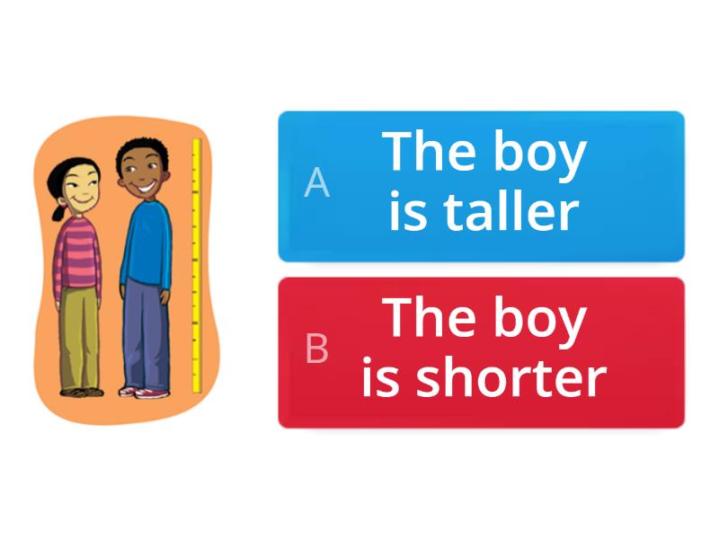 Comparing (-er) - Quiz
