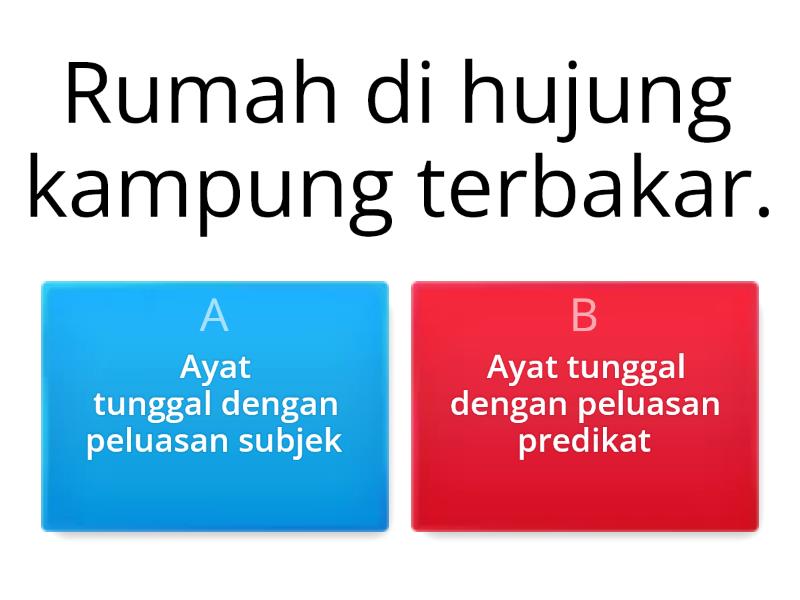 Ayat Tunggal Dengan Peluasan Subjek Atau Predikat Dan Ayat Majmuk ...