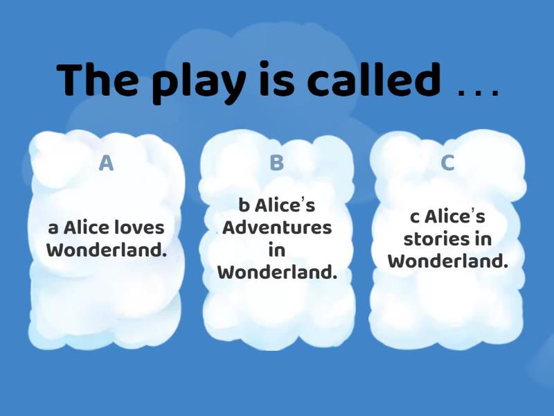 Circle the correct answer. - Quiz