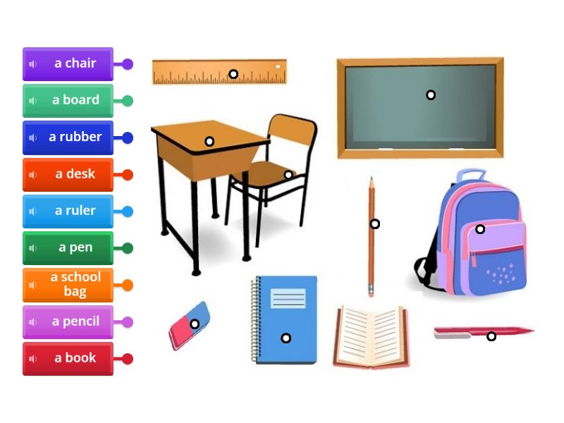 School - Labelled diagram