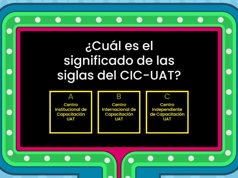 Vida UAT - Gameshow Quiz