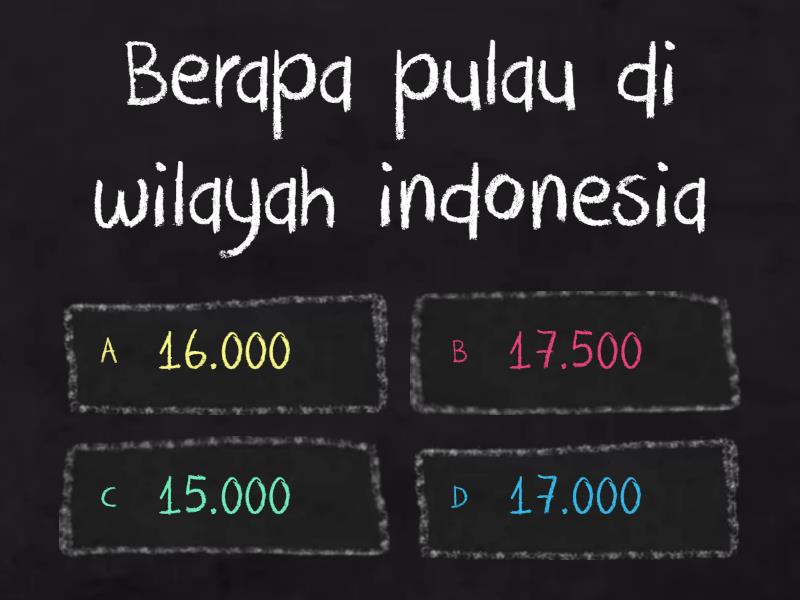 Kondisi Geografis Indonesia - Quiz