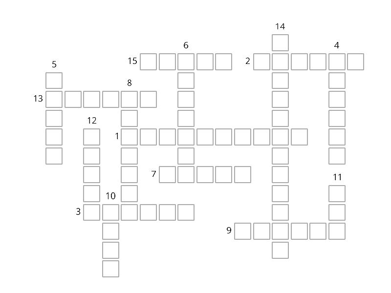 Problem Solving Critical Thinking Crossword