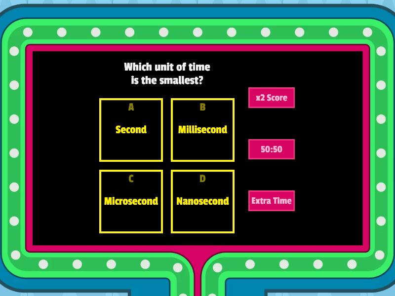 Time - Gameshow quiz