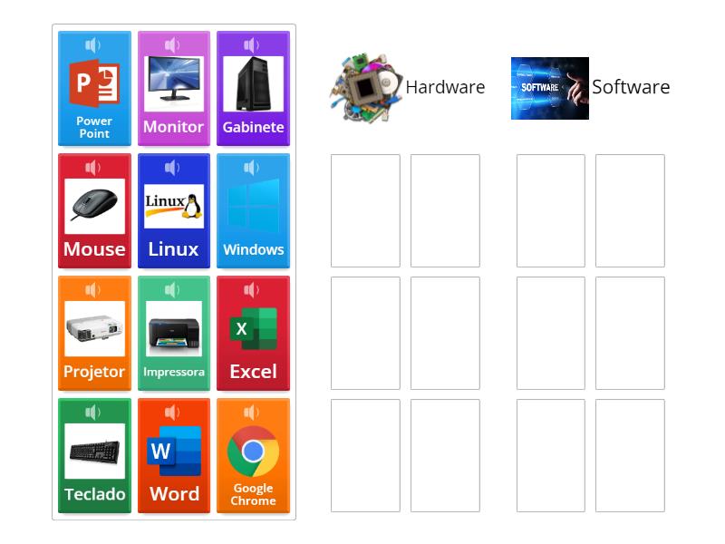 Hardware e Software - Group sort