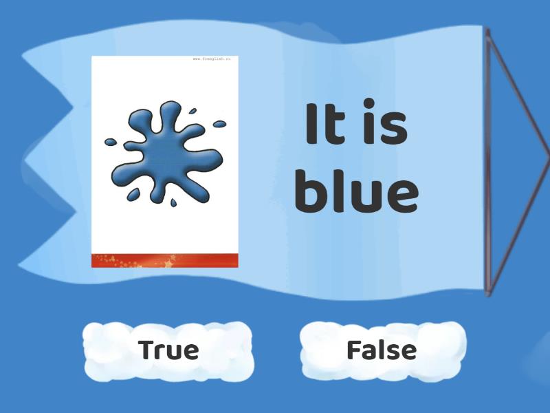 Kids box 1 unit 1 colours (2) - Правда или ложь