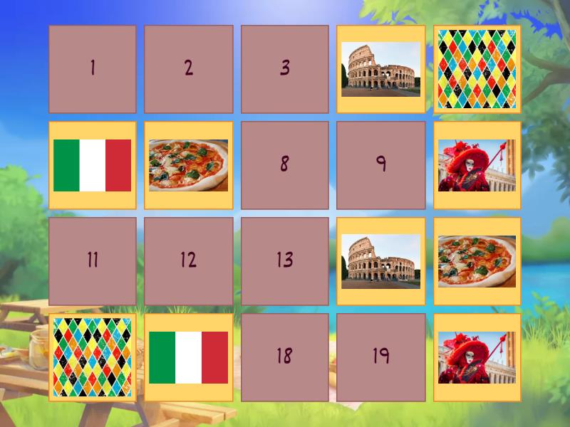 Italy - Matching pairs