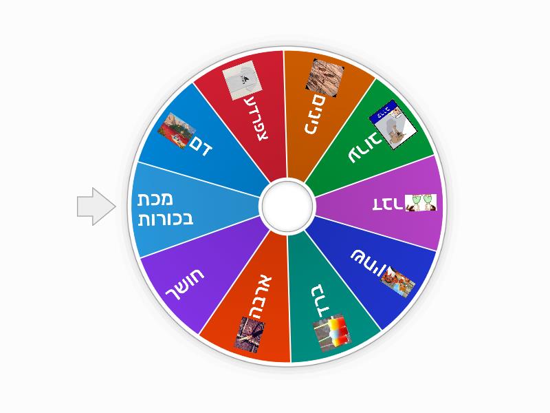 מכות מצרים - Spin the wheel