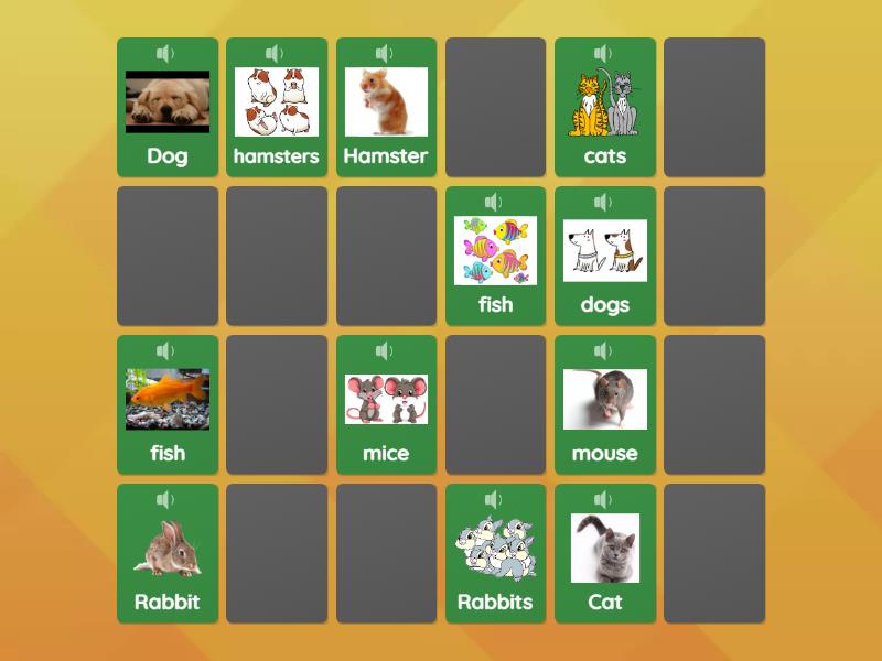 PETS - Matching pairs