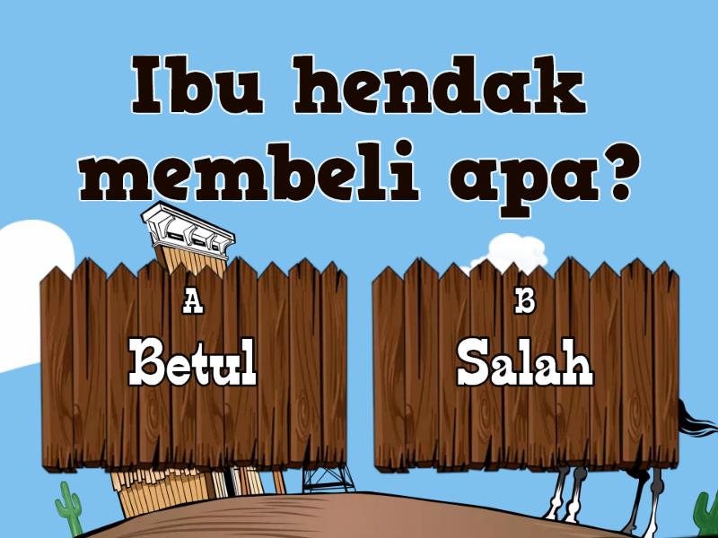 Ayat Tanya Dengan Kata Tanya - Quiz