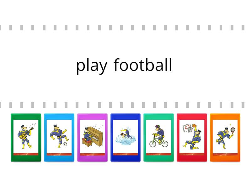 Kid Box 1 Unit 9 - Find the match