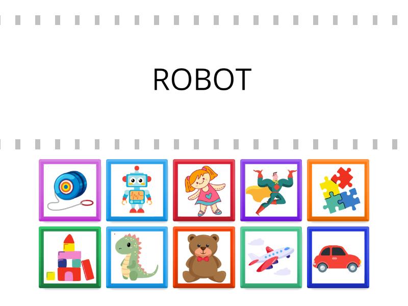 Unit 2 - TOYS - Find the match