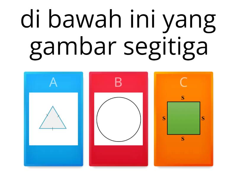 mengenal bentuk - Quiz