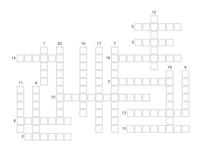 Part 2 Greece Puzzle Crossword