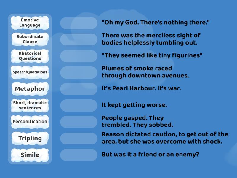 9B Language Devices - Match up