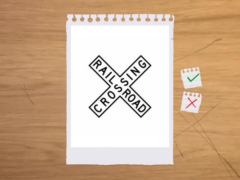 NAME THAT SIGN - Flash cards
