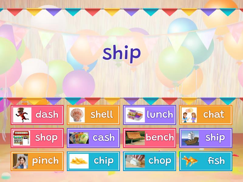 Sh and Ch digraphs - Find the match