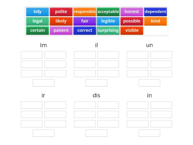 ADJ PREFIX MEANING intelligence overview