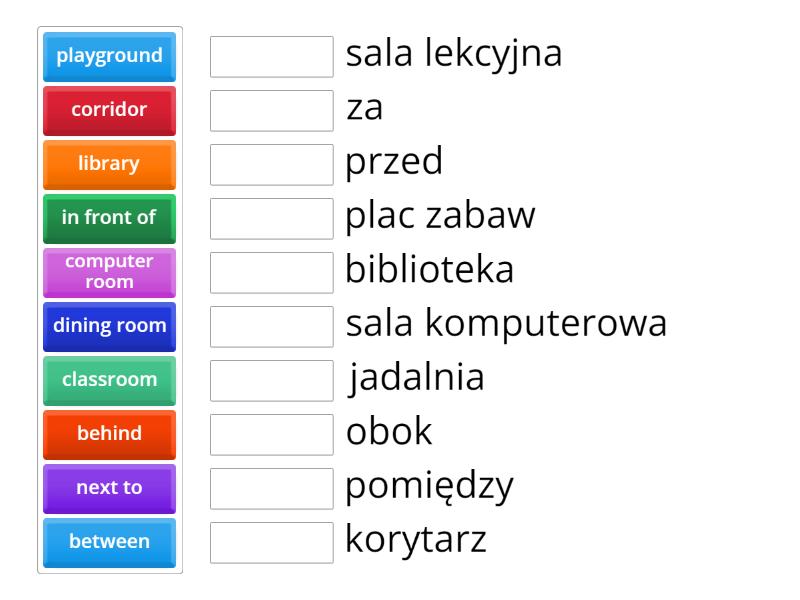 Sprawdzian Slowa Na Start Kl 5 Pierwszy Dzial Klasa 2 UNIT 1 slowa na sprawdzian - Match up