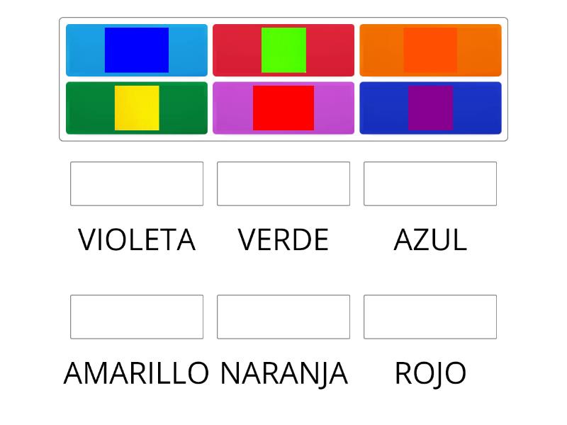 colores - Match up