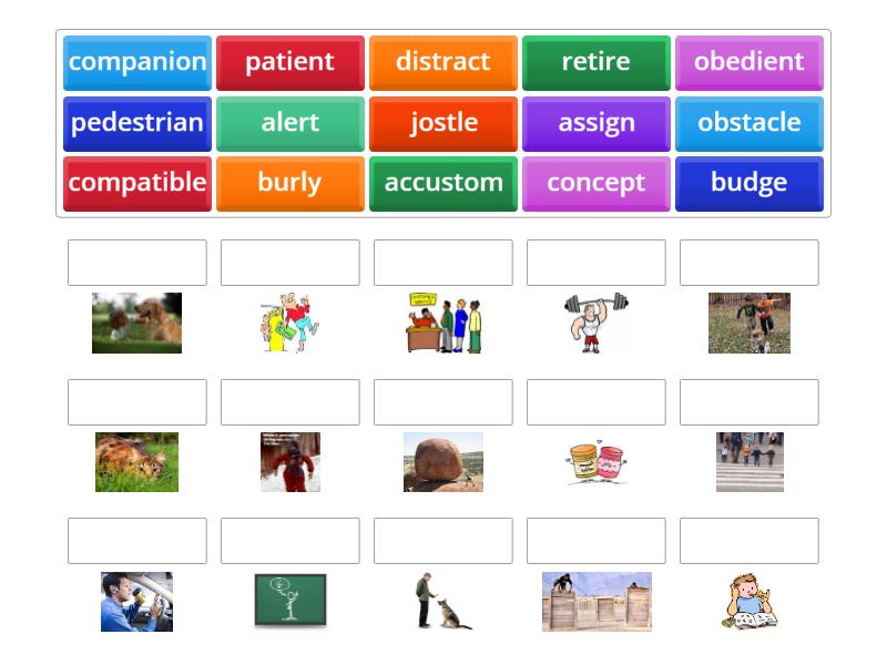 Wordly Wise Book 5 Lesson 1 Match Up