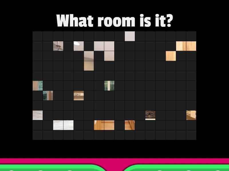 rooms of the house - Acertijo visual