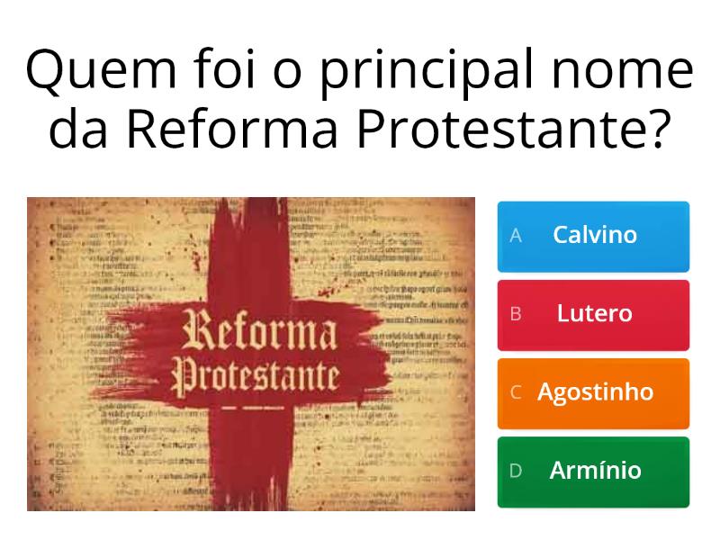 História Da Igreja - Quiz