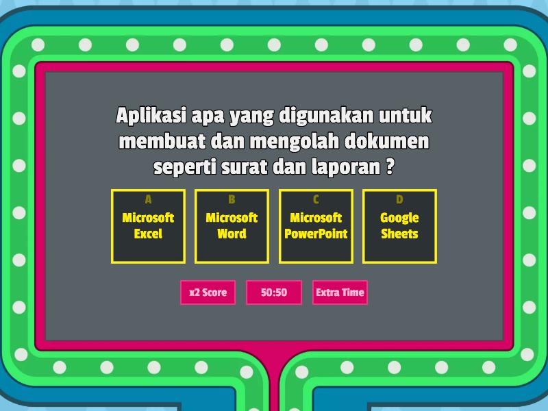 Kuis Materi TIK Kelas X Concurso de preguntas