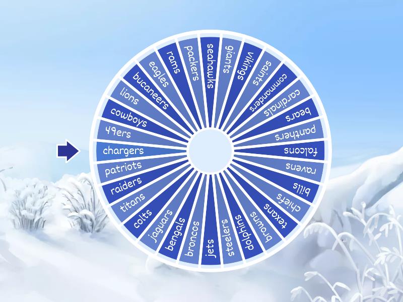 Nfl random wheel