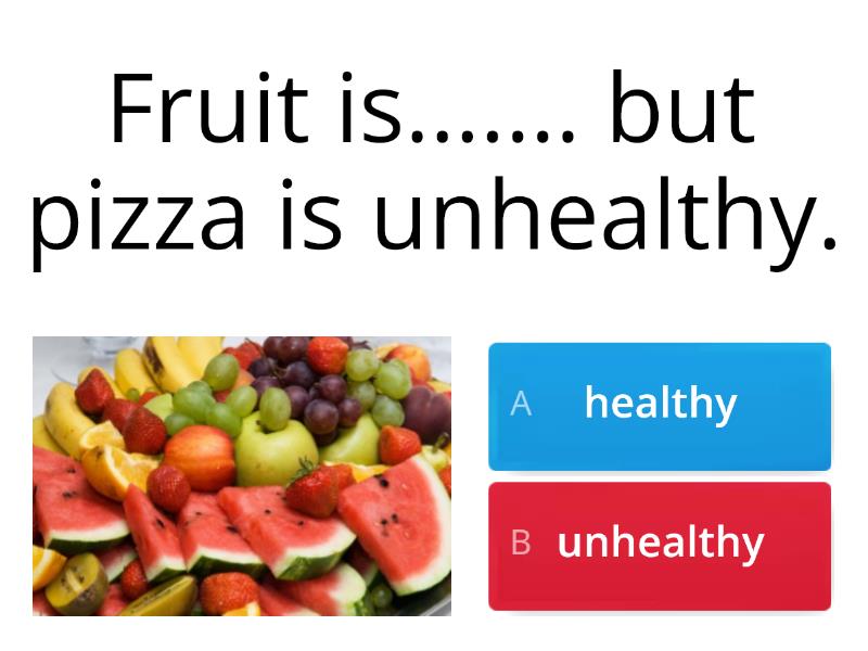 Healthy Lifestyle - Quiz