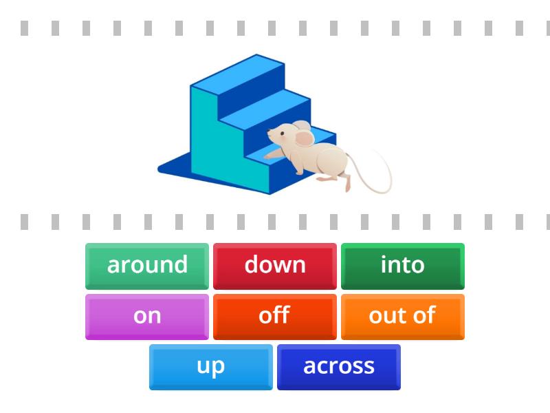 Prepositions - Find the match