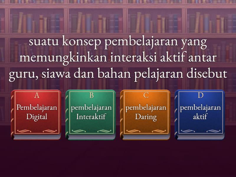 Pembelajaran Interaktif Menggunakan WordWall - Quiz